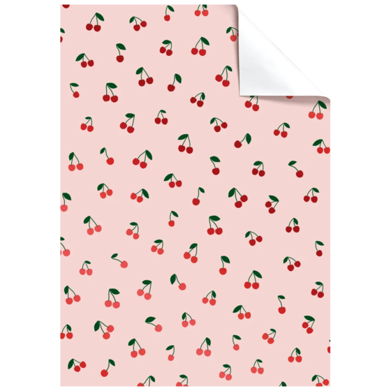 Geschenkpapier-Bogen „Ylvi“ | 100×70 cm, 76 g/m², rosa