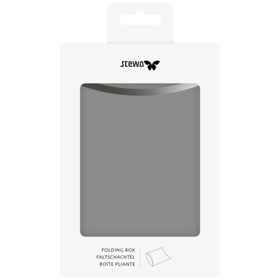 Folding Box “Uni Pure Copper” | 11×2,5×11 cm, grey/silver, 3 piece(s)