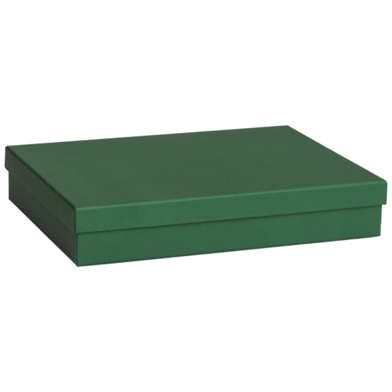 Gift Box One Colour | 33×6×24 cm, dark green