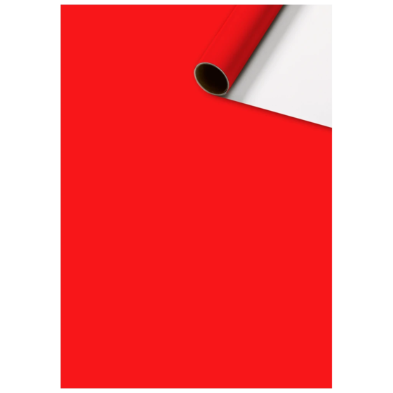 Geschenkpapier „Uni Plain“ One Colour | 70 cm × 5 m, 80 g/m², rot