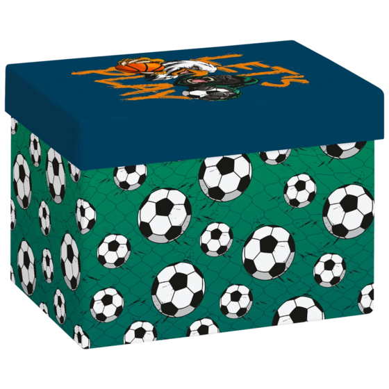 Boîte cadeau « Jordan » | 12×12×16,5 cm, 120 g/m², vert