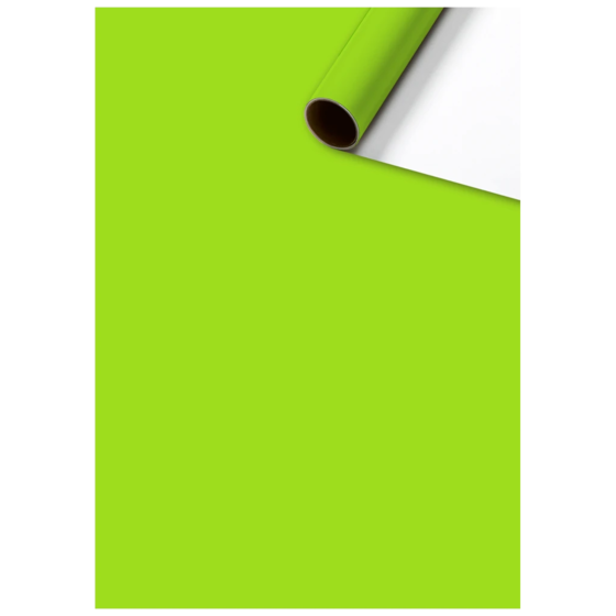 Geschenkpapier „Uni Plain“ One Colour | 70 cm × 2 m, 80 g/m², hellgrün