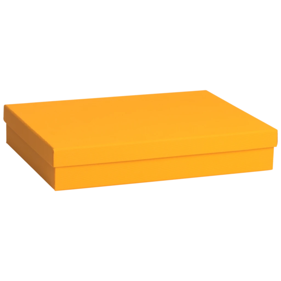 Geschenkbox One Colour | 33×6×24 cm, dunkelorange