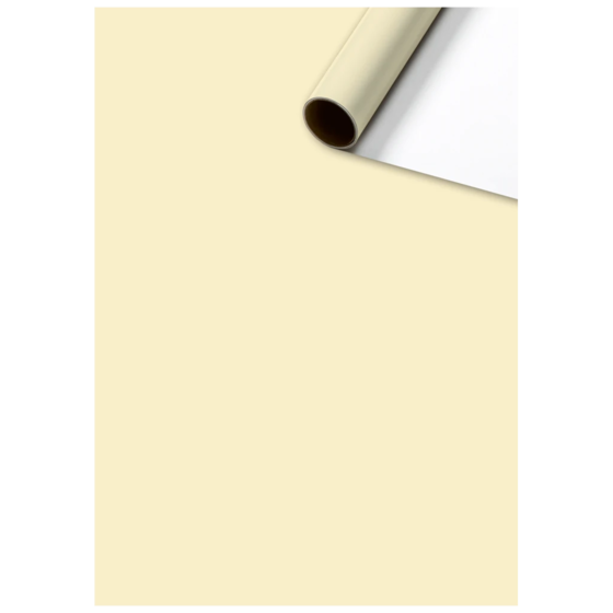 Geschenkpapier „Uni Plain“ One Colour | 70 cm × 2 m, 80 g/m², hellbeige