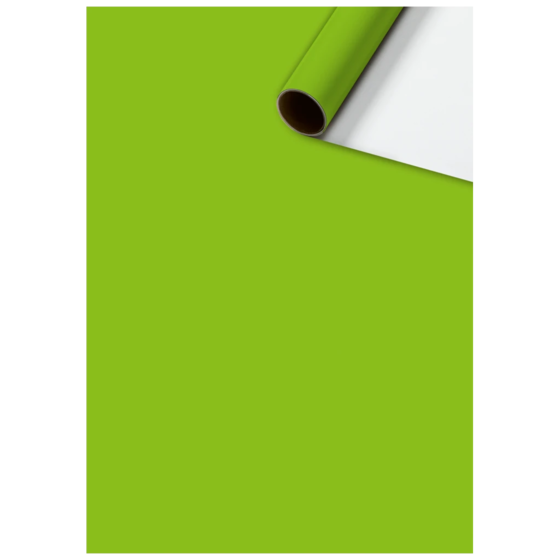 Geschenkpapier „Uni Plain“ One Colour | 70 cm × 5 m, 80 g/m², hellgrün