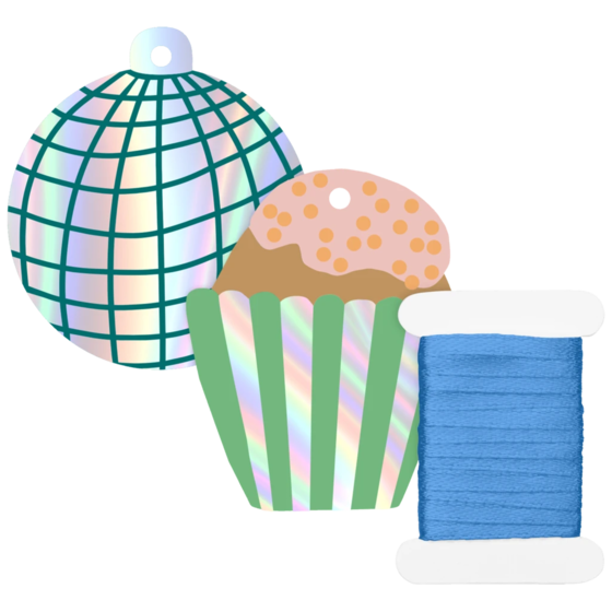 Set d'étiquettes-cadeaux « Sasha » | coloré