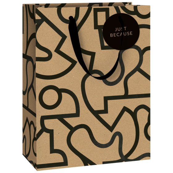 Geschenktasche „Taio“ | 23×30×13 cm, 250 g/m², braun