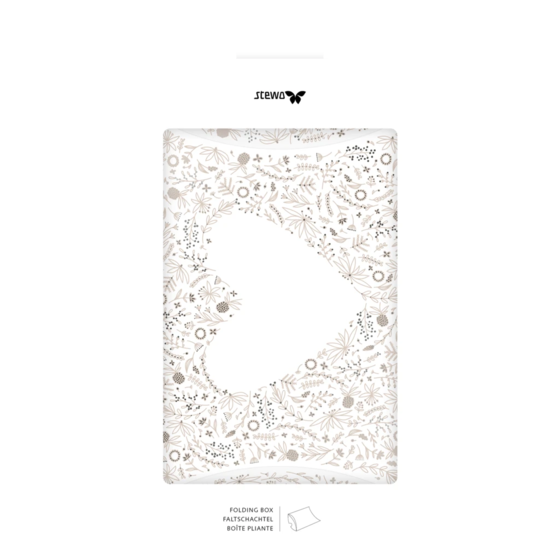 Faltschachteln „Eldana“ | 10×4×19,5 cm, 210 g/m², pearl/beige, 3 Stück