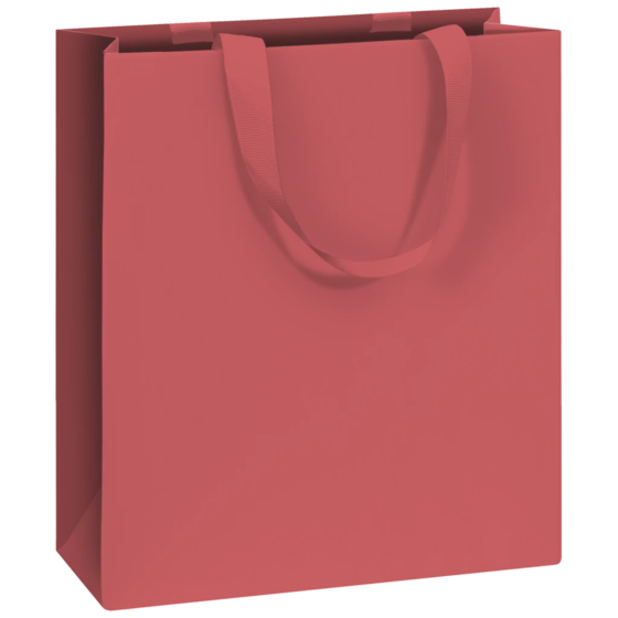 Gift Bag “Uni Pure bordeaux” | 18×21×8 cm, 250 gsm, bordeaux