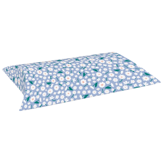 Faltschachteln „Samia“ | 16×4×19,5 cm, 210 g/m², weiß/himmelblau, 3 Stück