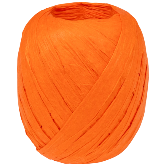 Geschenkband | Papier, 7 mm × 30 m, orange