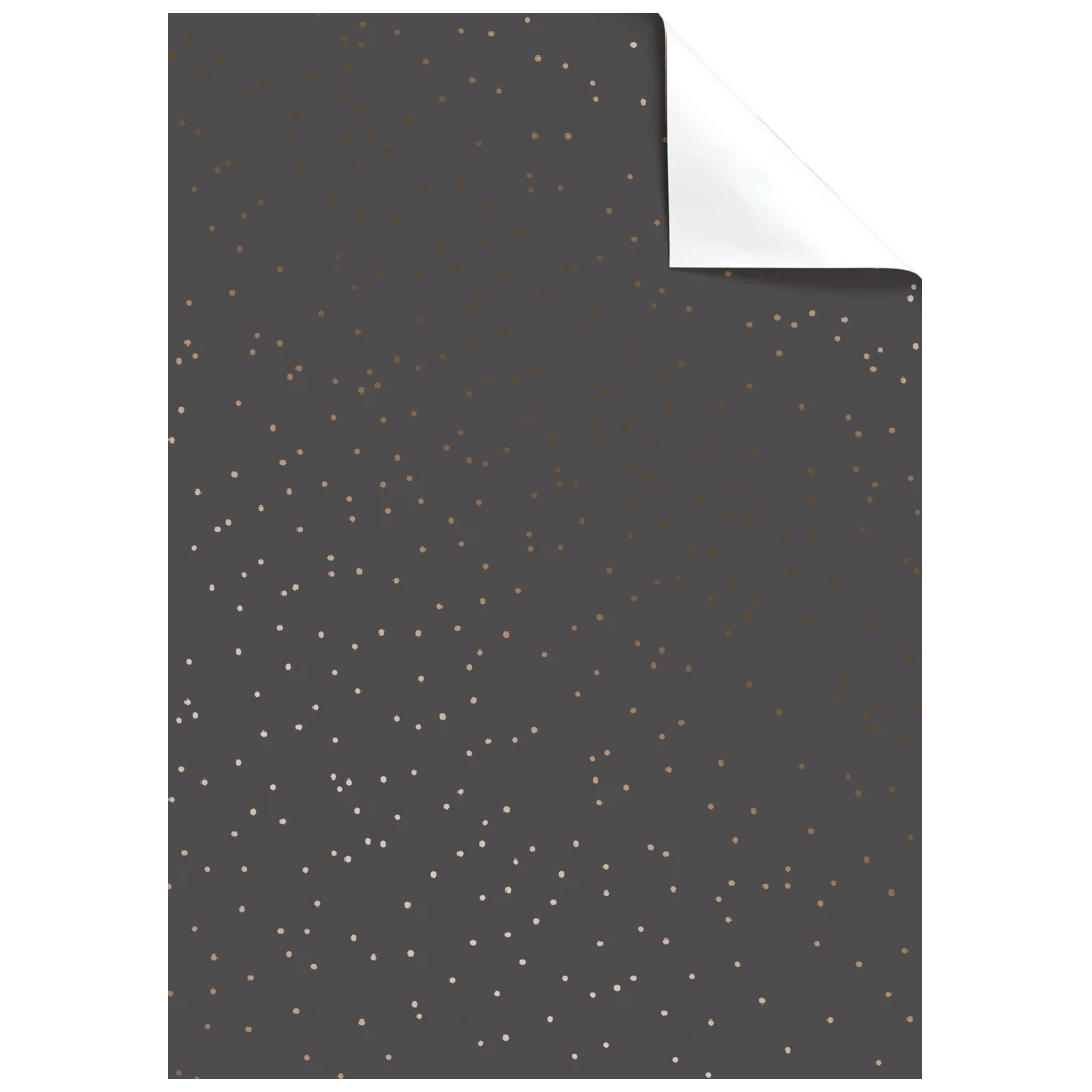 Geschenkpapier-Bogen „Yvie“ | 50×70 cm, 76 g/m², anthrazit