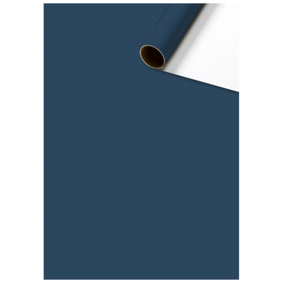 Geschenkpapier „Uni Plain“ One Colour | 70 cm × 10 m, 80 g/m², dunkelblau