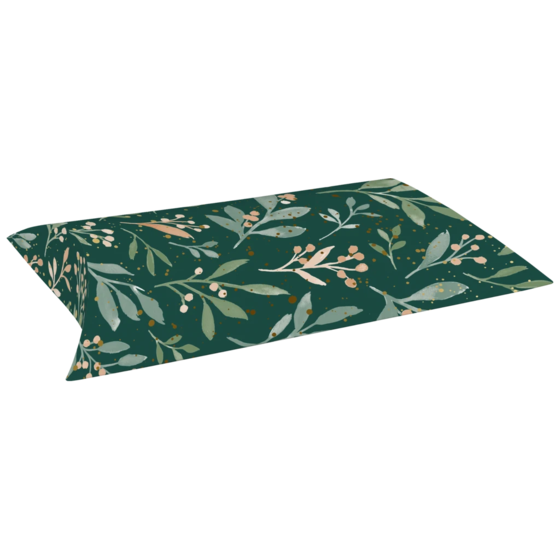 Faltschachteln „Arona“ | 16×4×19,5 cm, 210 g/m², dunkelgrün, 3 Stück
