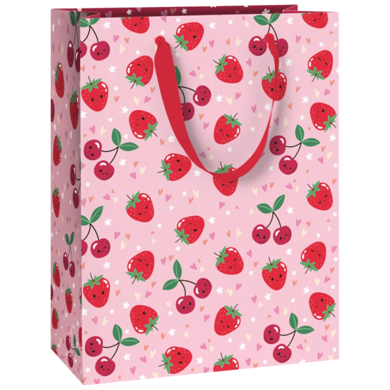 Geschenktasche „Yumi“ | 23×30×13 cm, 230 g/m², rosa