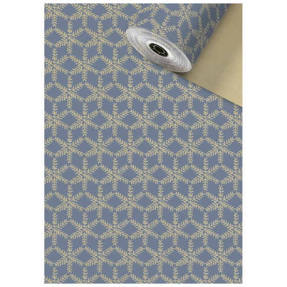 Geschenkpapier „Eira“ | 30 cm × 150 m, 80 g/m², dunkelblau