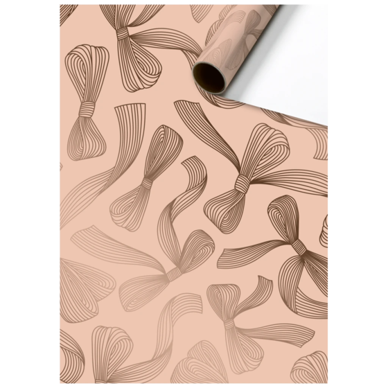 Geschenkpapier „Mari“ | 70 cm × 1,5 m, 76 g/m², rosa