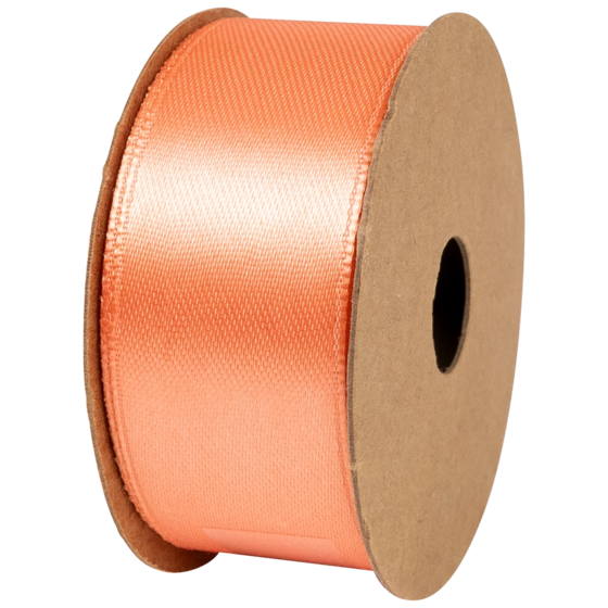 Geschenkband | Satin Polyester, 25 mm × 4 m, orange
