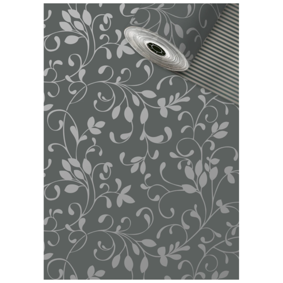 Geschenkpapier Sécaré-Rolle | 70 cm × 250 m, 80 g/m², dunkelgrau
