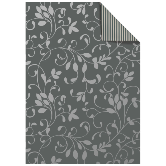 Geschenkpapier-Bogen „Miron“ | 100×70 cm, 80 g/m², dunkelgrau