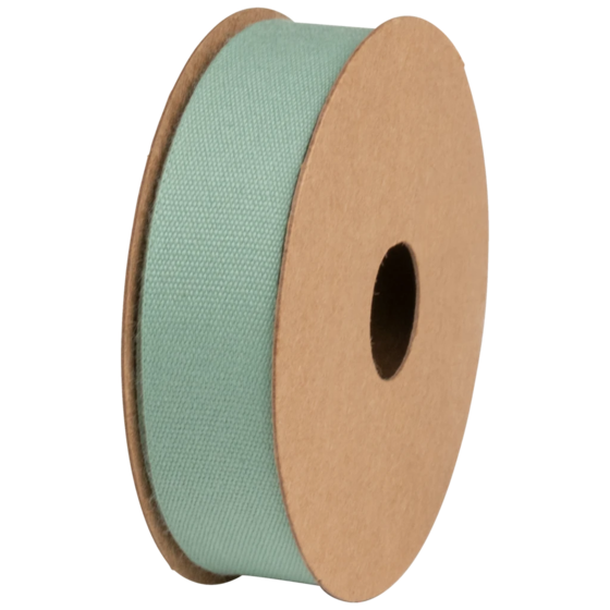Geschenkband | Baumwolle, 16 mm × 3 m, salbei