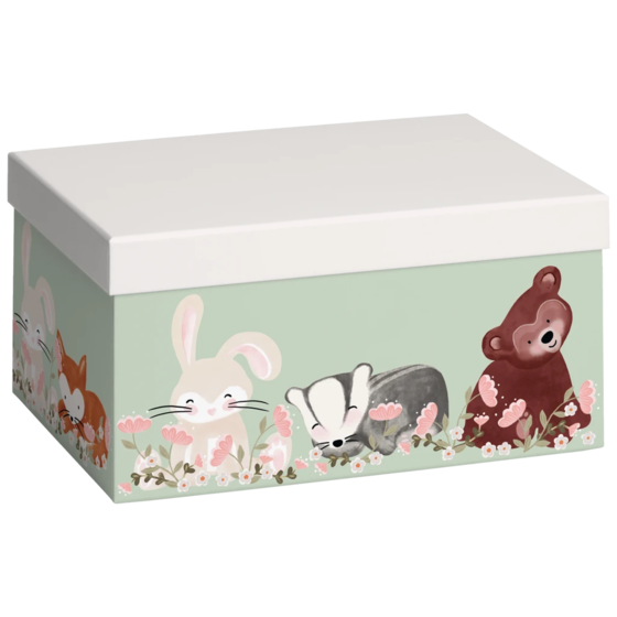 Gift Box “Momo” | 16×12×24 cm, 120 gsm, light green