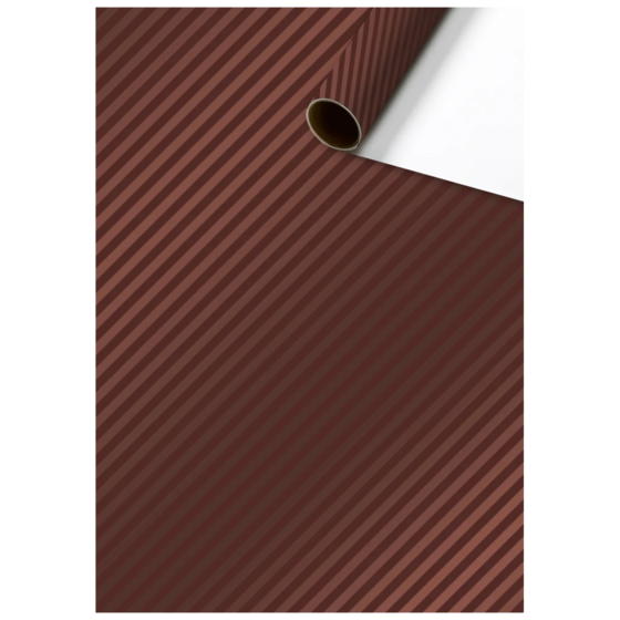 Geschenkpapier „Stribe“ | 70 cm × 1,5 m, 76 g/m², kupfer