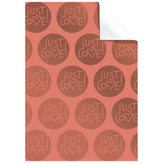 Geschenkpapier-Bogen „Amita“ | 100×70 cm, 76 g/m², rosa