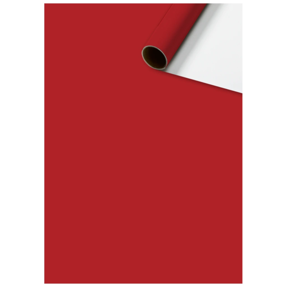 Geschenkpapier „Uni Plain“ One Colour | 70 cm × 5 m, 80 g/m², dunkelrot