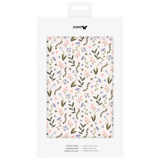 Tissue Paper “Callie” | 50×70 cm, 30 gsm, beige, 5 piece(s)
