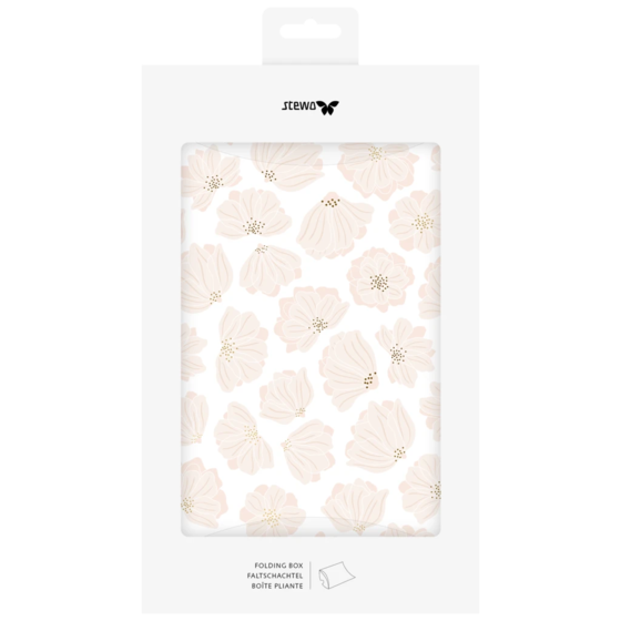 Folding Boxes “Hether” | 16×4×19,5 cm, 210 gsm, white/light rose, 3 piece(s)