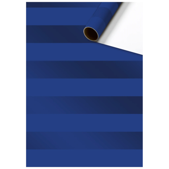 Geschenkpapier „Bas“ | 70 cm × 1,5 m, 76 g/m², dunkelblau