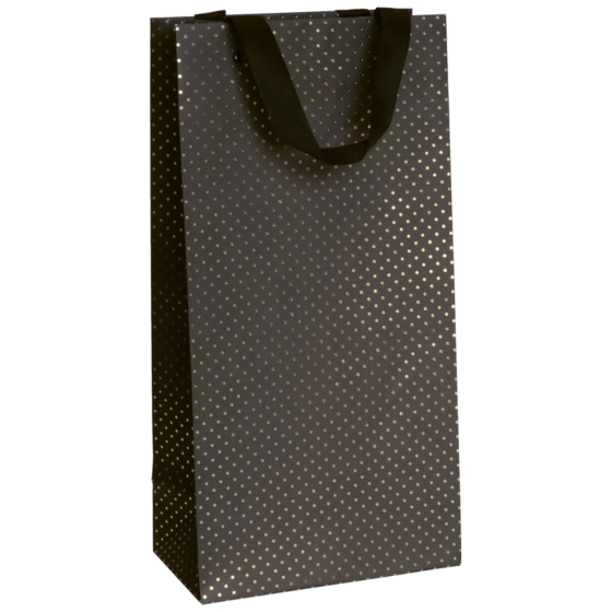 Geschenktasche „Astor“ | 18×36×10,5 cm, 250 g/m², schwarz