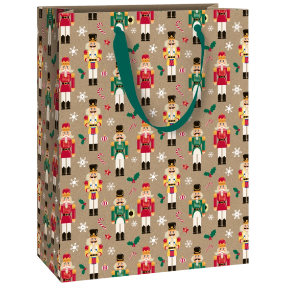 Geschenktasche „Henok“ | 23×30×13 cm, 180 g/m², braun