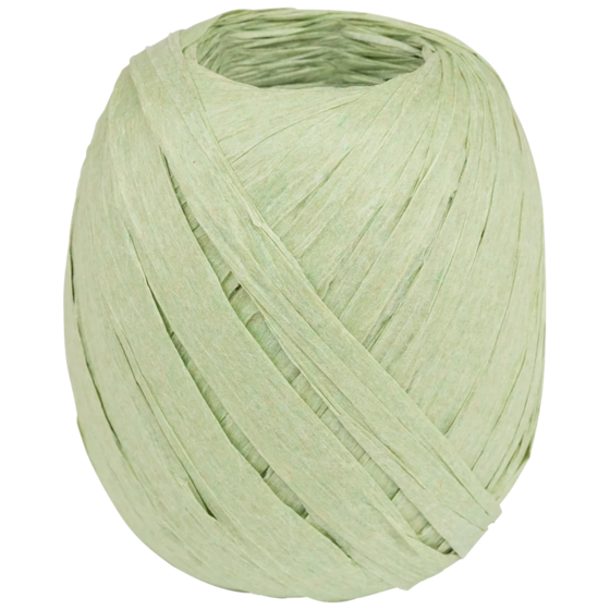 Papier-Raffia „Raffia Knäu 7mm“ | Papier, 7 mm × 30 m, salbei