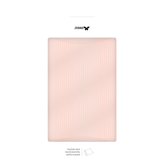 Faltschachteln „Paro“ | 16×4×19,5 cm, 210 g/m², hellrosa, 3 Stück