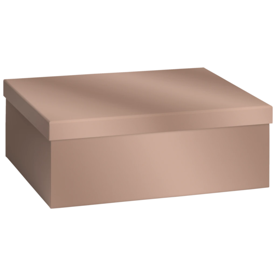 Gift Box “Uni Pure Copper ” | 24×12×33 cm, 120 gsm, bronze gold