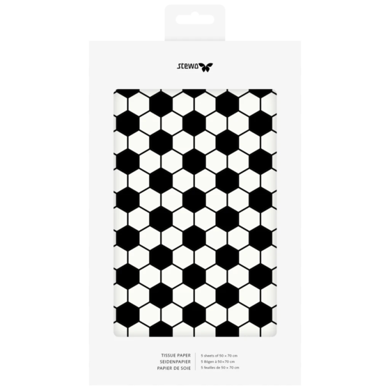 Tissue Paper “Christiano” | 50×70 cm, 30 gsm, black, 5 piece(s)