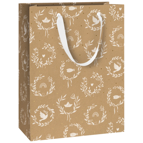 Geschenktasche „Avi“ | 23×30×13 cm, 250 g/m², hellbraun