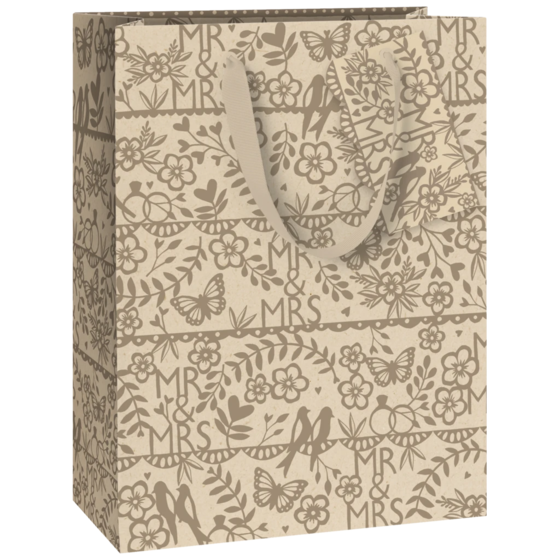 Geschenktasche „Anouk“ | 23×30×13 cm, 250 g/m², hellbraun