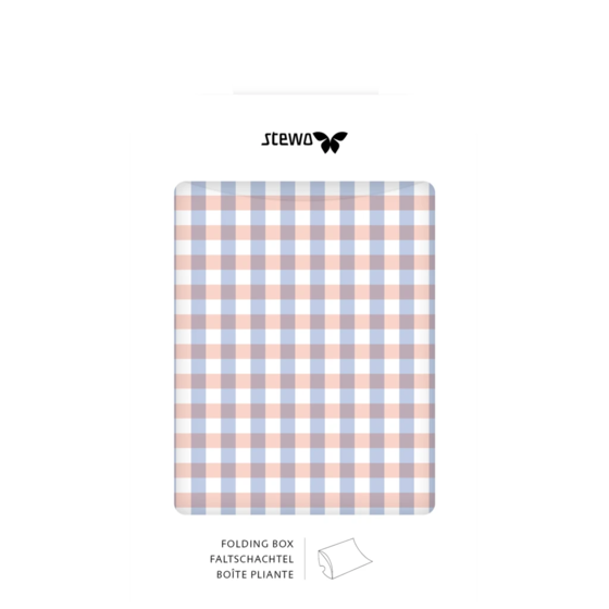 Faltschachteln „Samia“ | 10×2,5×11 cm, 210 g/m², lachs/himmelblau, 3 Stück
