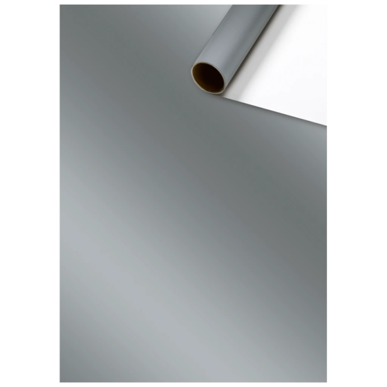 Geschenkpapier „Uni Plain“ One Colour | 70 cm × 10 m, 80 g/m², silber