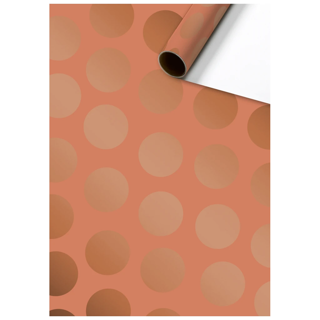 Geschenkpapier „Vanda“ | 70 cm × 1,5 m, 76 g/m², terracotta