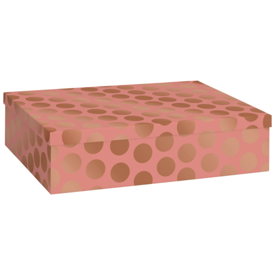 Geschenkbox „Vanda“ | 33×12×48 cm, 120 g/m², terracotta
