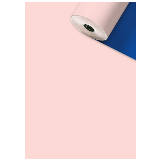 Geschenkpapier Sécaré-Rolle „Uni Duplo“ | 70 cm × 250 m, 70 g/m², rosa/dunkelblau