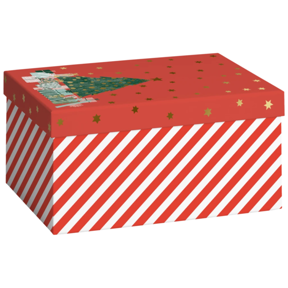Geschenkbox „Anette“ | 16,5×12×24 cm, 120 g/m², rot