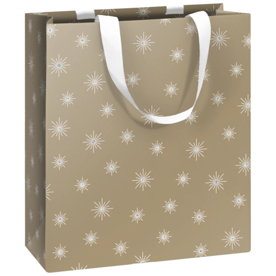 Geschenktasche „Airi“ | 18×21×8 cm, 250 g/m², gold