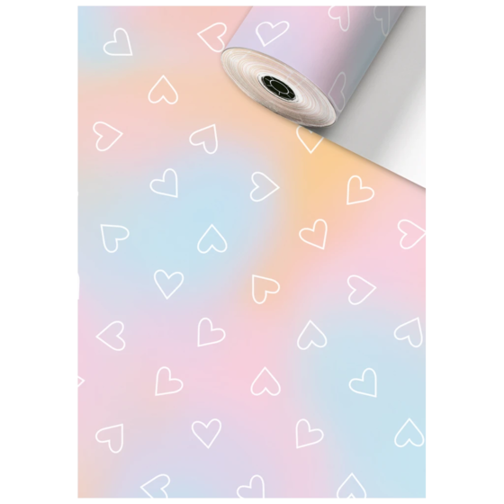 Geschenkpapier Sécaré-Rolle „Kayla“ | 30 cm × 100 m, 76 g/m², regenbogen