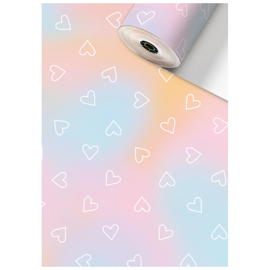 Geschenkpapier Sécaré-Rolle „Kayla“ | 30 cm × 100 m, 76 g/m², regenbogen