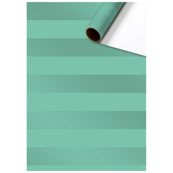 Geschenkpapier „Bas“ | 70 cm × 1,5 m, 76 g/m², mintgrün